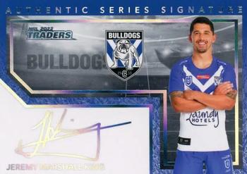 2022 NRL Traders - Authentic Signatures #AS03 Jeremy Marshall-King Front